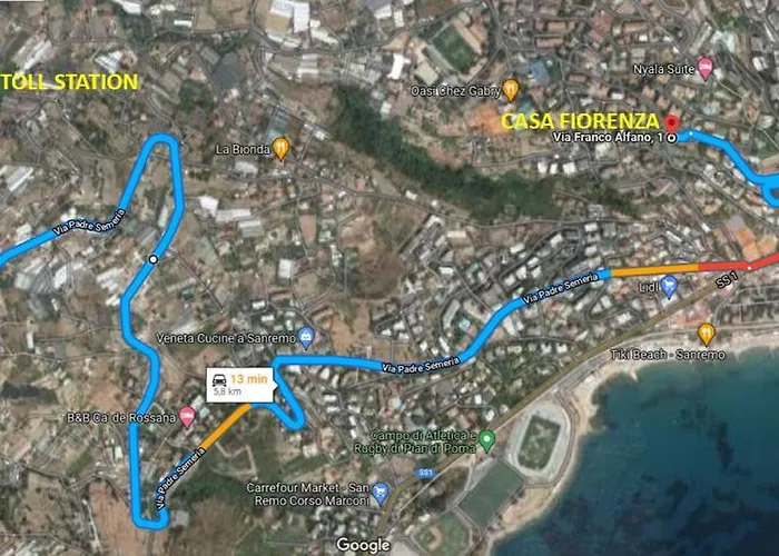 Casa Fiorenza Parcheggio Privato Apartmán Sanremo